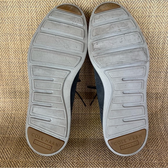 Cole Haan Original Grand Wingtip Oxford Blazer Blue C26473 Shoes Mens Size 10.5M - Picture 12 of 15